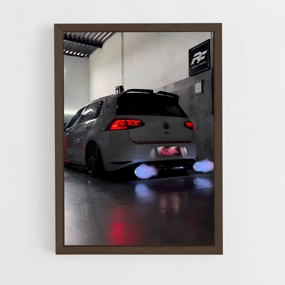 Poster Lumières de Garage – affiche Volkswagen (vue 5)